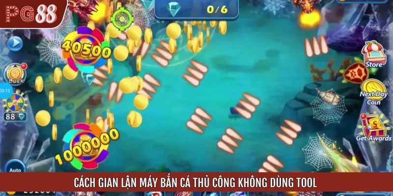 Cách gian lận máy bắn cá mà không cần dùng tool