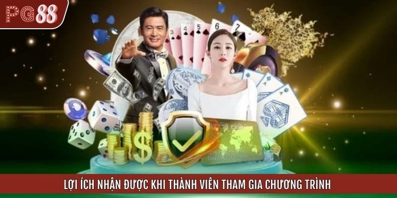 Lợi ích nhận được khi thành viên tham gia chương trình